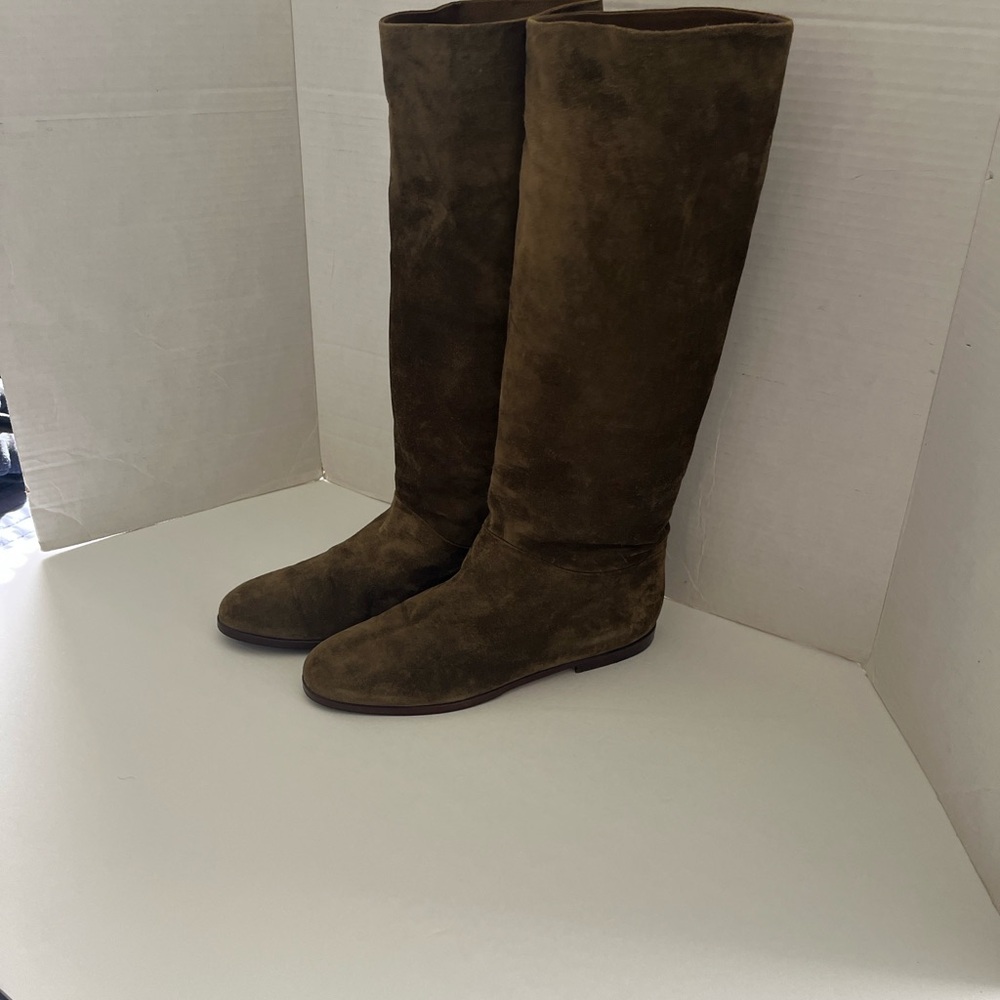 Gucci Vintage Tom Ford Suede Tall Boot